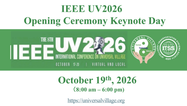 Opening Ceremony & Plenary Session Agenda (October 19th, 2026, EDT)
